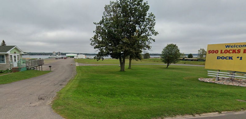 Welchs Motel - 2024 View From Where Motel Was (newer photo)